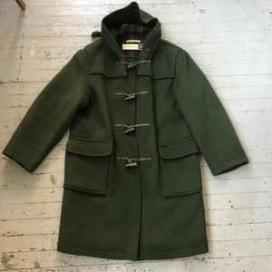 Gloverall Duffle Coat - Forest Green
